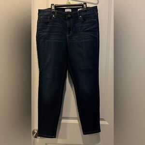 Women’s SOFIA Jeans Dark Blue Mid- Rise SOFIA SKINNY ANKLE Jeans Size 12